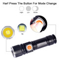 USB Charger Zoomable Lanterna Tactical Torch Flash Light LED Flashlight