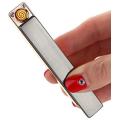 Portable slim rechargeable flameless cigarette usb lighter