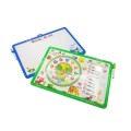 LEARNING CLOCK/WHITEBOARD MAGNETIC