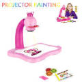 CHILDREN PROJECTOR PAINTING SET (PINK ONLY )