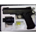 OPS TACTICAL .45 BB GUN WITH LASER LIGHT USES 6mm