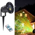 Outdoor Moving Star Projector Laser LED Garden Christmas Light Stage Night Light