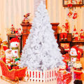 4ft,Artificial Christmas Decoration Tree White