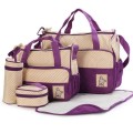 (BROWN COLOUR ONLY) 5 in 1 BABY DIAPER BAG
