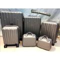 6 PIECE LUGGAGE SET/ABS Trolley Luggage with Universal Wheels