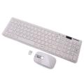 Wireless Ultra -Thin Keyboard and Mouse Kit with Free Skin Cover