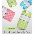 INSULATED THREE LAYER LUNCH BOX