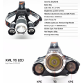 T6 Headlamp Flashlight 3 Modes Camping Hunting Headlights