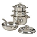 10 Piece Cookware Set/Silver Color Only