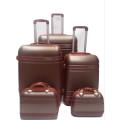 Set of 5 Beautiful Suitcases Travel Trolley Luggage