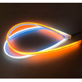 Universal 2pcs 30cm 45cm 60cm DRL light soft article lamp flowing flexible LED Turn Signal Strip