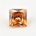 (7.80 CT) TIME TO CELEBRATE WITH THIS CHAMPAGNE COLOR, SQUARE CUT, ZIRCON