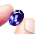 (7.77 ct) EXCELLENT PIECE, BLUE OVAL TANZANITE, VVS, NATURAL, HEATED, CERTIFIED