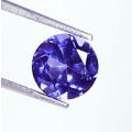 3.320 CT, STUNING VVS NATURAL TANZANITE, ROUND CUT, BLUE COLOR, GGL CERTIFICATE OF AUTHENTICATION