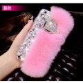 iPhone/Samsung bling fur cover