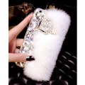 iPhone/Samsung bling fur cover