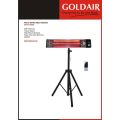Goldair - Electric Patio Infrared Heater (GPCH-2000)