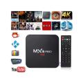 SMART TV BOX,TV BOX ANDROID,MX-Q PRO 4K SMART ANDROID TV BOX MEDIA PLAYER (NETFLIX, WIFI)