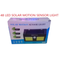 DOUBLE PANEL , 48 LED SOLAR SENSOR LIGHT / PIR MOTION DETECTION