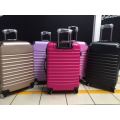 SET OF 2 LIGHTWEIGHT TRAVEL TROLLEY LUGGAGE SUITCASE