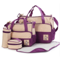 5 PCS/Set Fashion Multifunctional diaper bags Mummy Bags Maternity Baby Bag