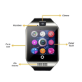 Bluetooth Smart Watch Q18 With Camera  Sync SMS Smartwatch Support SIM card and memory card