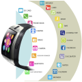 Bluetooth Smart Watch Q18 With Camera  Sync SMS Smartwatch Support SIM card and memory card