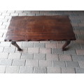 LOVELY ANTIQUE BALL AND CLAW IMBUIA COFFEE TABLE
