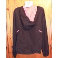 LADIES - BLACK AND PINK JACKET - MAKE - MAXED - SIZE - L