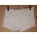 Ladies - Short White Shorts - Make - Re - Size - 34