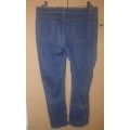 Ladies - Blue Jeans - Make - Contempo Casuals - Size - 14