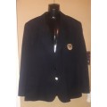 Mens - Black SAA Jacket - Make - SAA SAL  - Size - long to fit chest 127cm-50