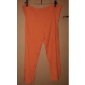 Ladies - Orange Pants- Make - Kelso - Size - M