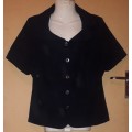 Ladies - Black Blazer - Make - Jade Corporate Clothing - Size - 12