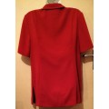 Special! Ladies - Red Blouse - Make - Woolworths - Size - 12