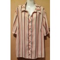 Ladies - Multicolored Blouse - Make - Rene Taylor - Size - 48