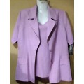 Ladies - 2 Pce Purple Outfit - Make - Original Concepts - Size - 38-97cm