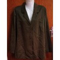 Ladies -  Olive Green Blouse - Make - Milady`s - Size - 36
