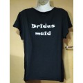 Ladies - Black T-Shirt - Make - Casual Insync - Size -  XXL