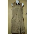 Ladies - Light Brown Dress - Make - Promod - Size - no size
