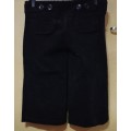 Ladies - Black Corduroy Shorts - Make - Foschini - Size - 10