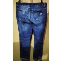 Ladies - Blue Jeans - Make - Zara - Size - usa 8, eur 40