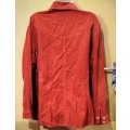 Ladies - Red Winters Blouse - Make - Penny C - Size - 20