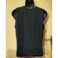 Mens - Black Sports T-Shirt - Make - Collection - Size - M