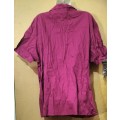 Ladies - Purple Blouse - Make - Insync Plus - Size - 50