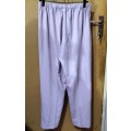 Ladies - Light Purple Pants - Make - no make - Size - no size