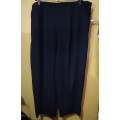 Ladies - Dark Blue Pants - Make - Woolworths - Size - 14