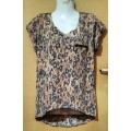 Ladies - Multicolored Top - Make - Kelso  - Size - 12