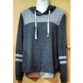 Ladies - Multicolored Hoodie Top - Make - Soft - Size - S