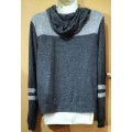 Ladies - Multicolored Hoodie Top - Make - Soft - Size - S
